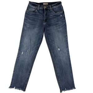 KUT from‎ the Kloth Rachael Fab Ab Mom Jean Womens 2 Denim High Rise Distressed